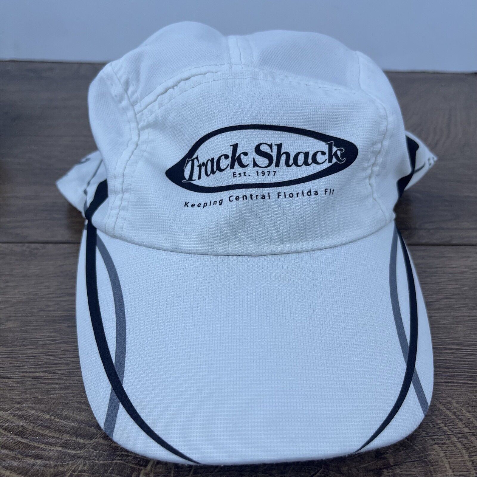 Other Track Shack Hat Central Florida White Cap Hat Adjustable Hat Size ONE SIZE - 2 Thumbnail