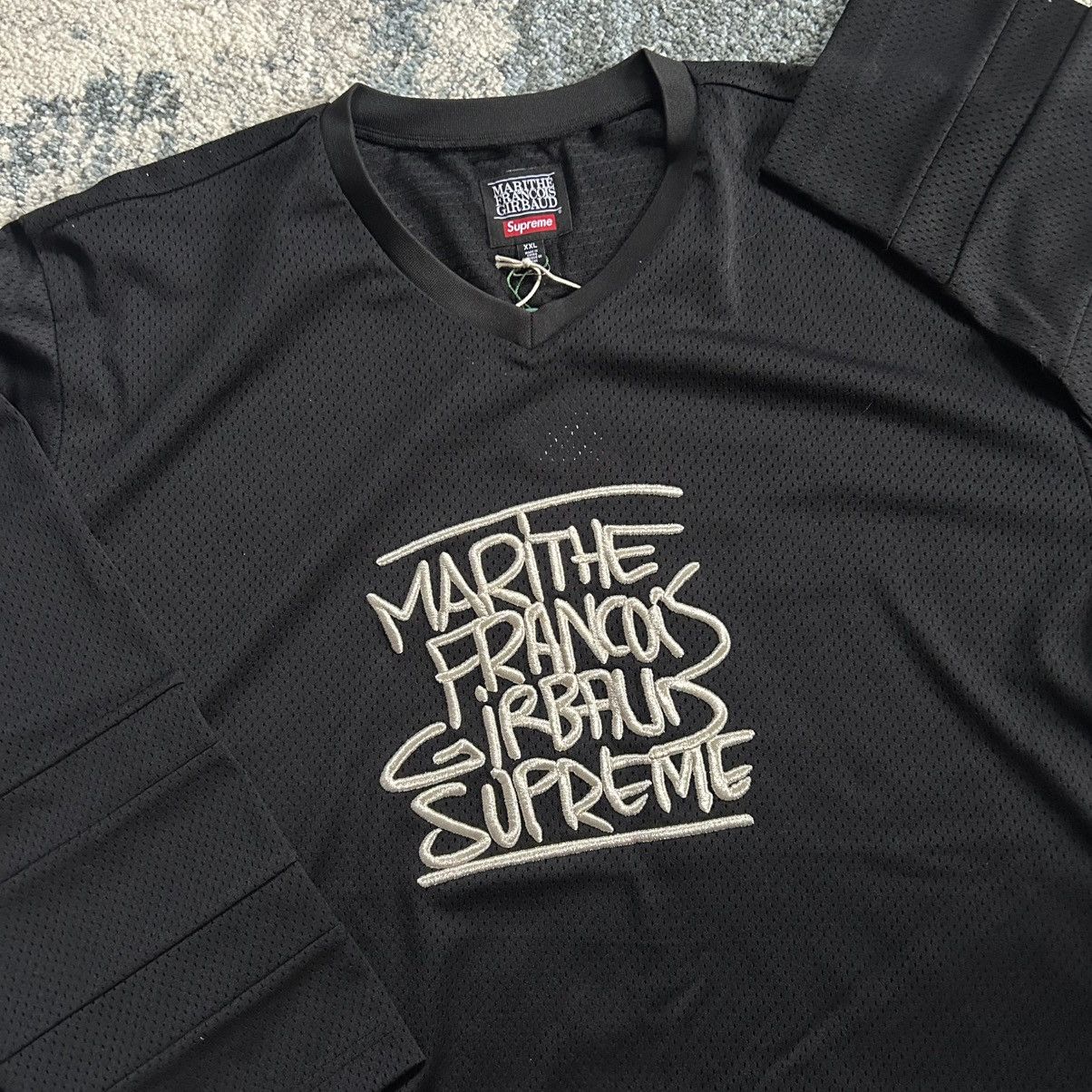 Supreme MARiTHÉ + FRANÇOiS GiRBAUD POLYMESH iCE HOCKEY JERSEY BLACK Size US XXL / EU 58 / 5 - 4 Thumbnail