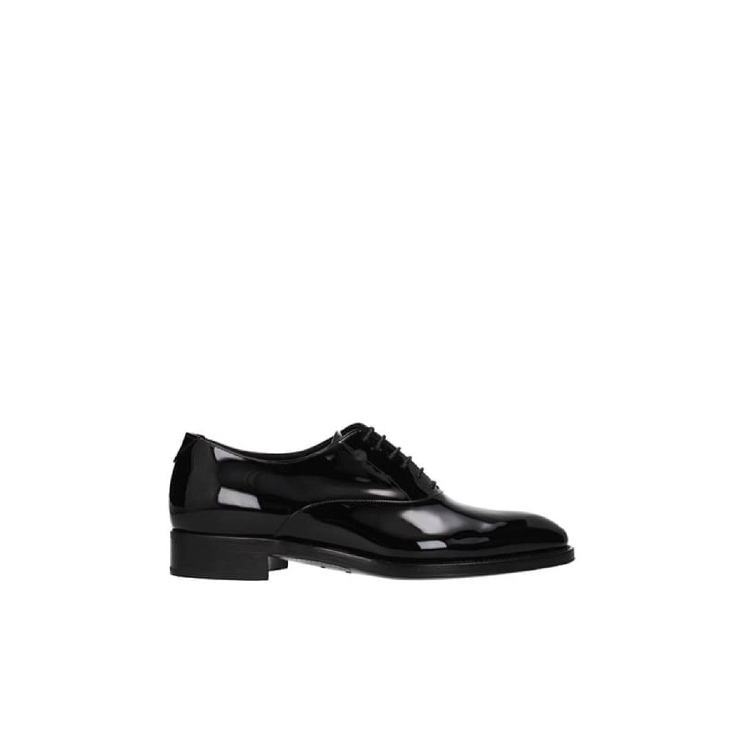 Saint Laurent Paris o1s1wg110126 670279 Adrien Oxford Shoes in Patent Leather Size US 10.5 / EU 43-44 - 1 Thumbnail