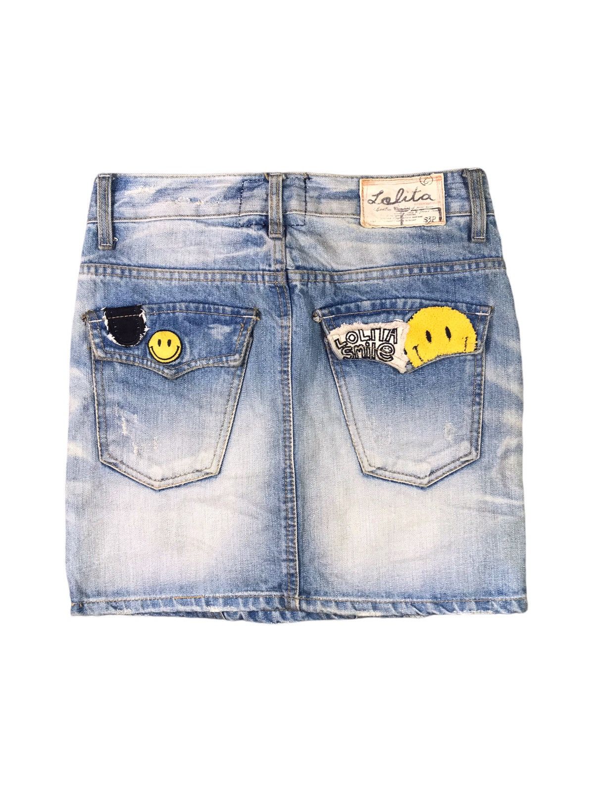 Japanese Brand × Vintage AUTHENTIC YOSHITOMO NARA SMILE BY LOLITA MINI SKIRT Size 30" / US 8 / IT 44 - 2 Thumbnail