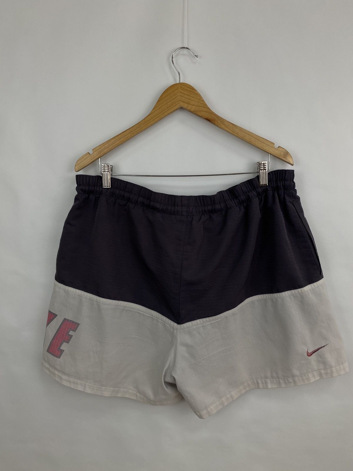 Nike 🇺🇸 Vintage 90s Nike Nylon Shorts Rare Retro Size US 36 / EU 52 - 5 Thumbnail