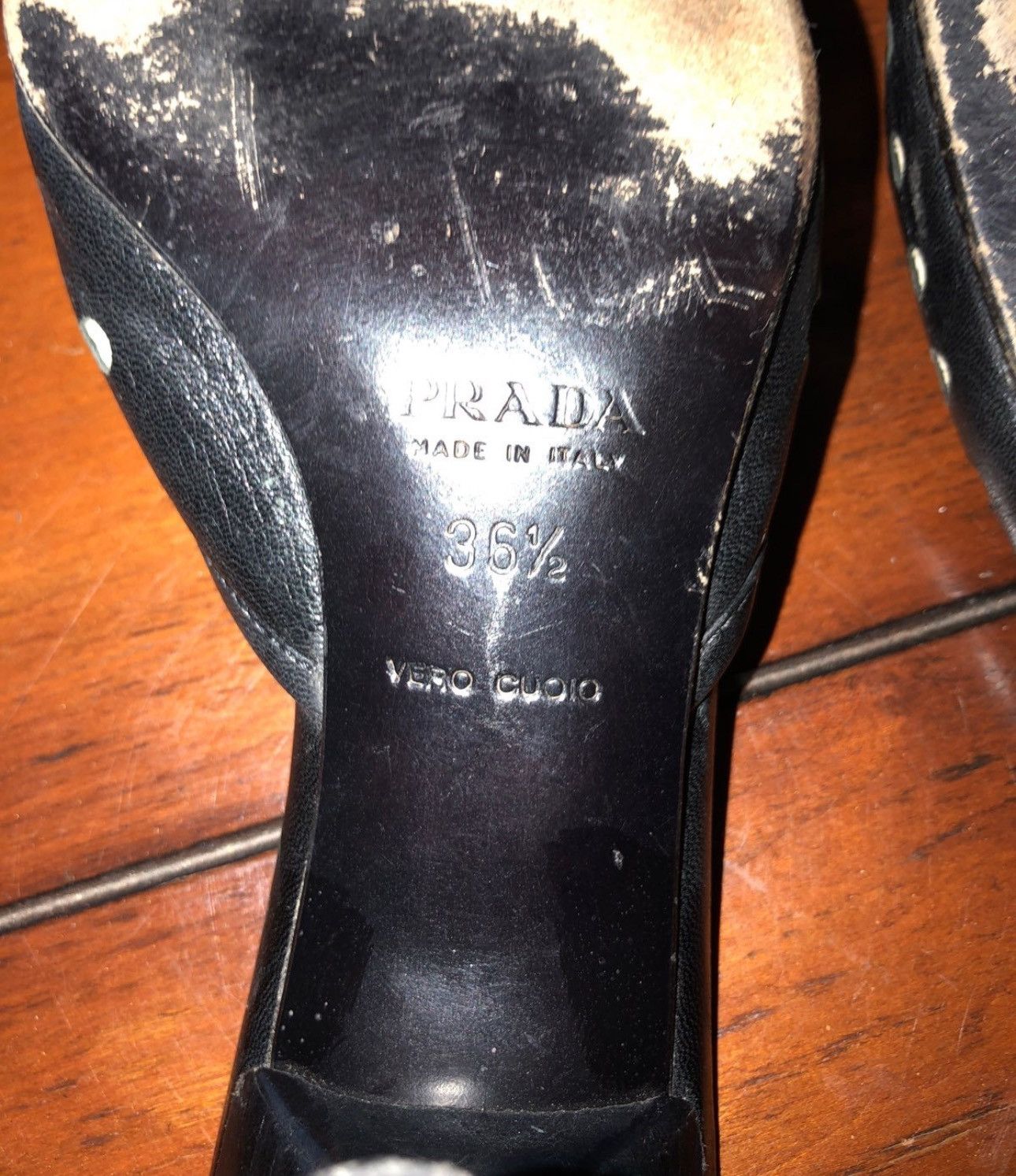 Prada Vintage Prada kitten heels Size US 6.5 / IT 36.5 - 4 Thumbnail