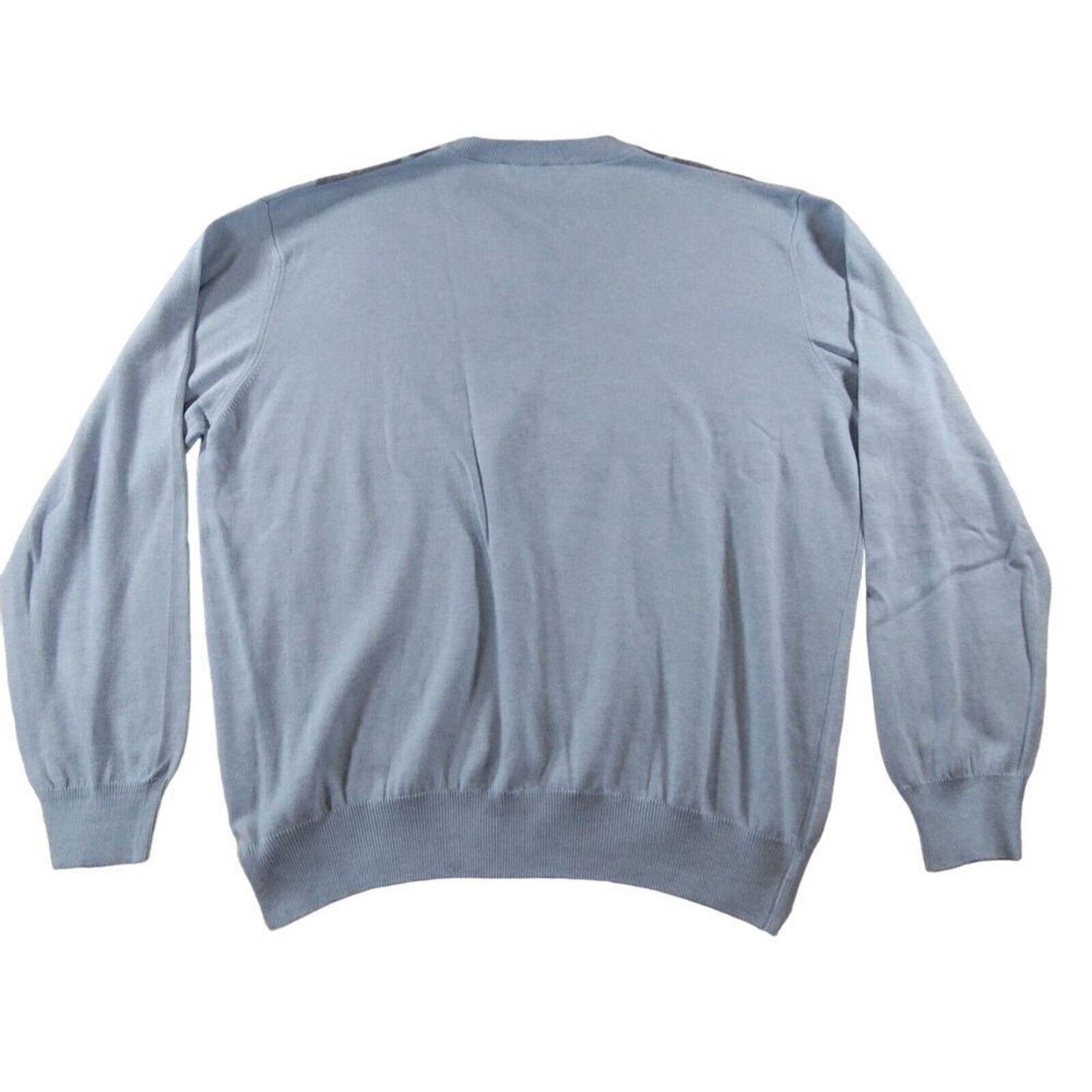 Toscano Toscano Mens Sweater Argyle Diamond XL Made In Italy Size US XL / EU 56 / 4 - 2 Thumbnail