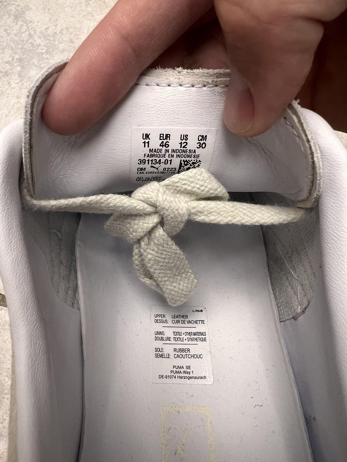Puma Beige Puma Clyde Size US 12 / EU 45 - 6 Thumbnail