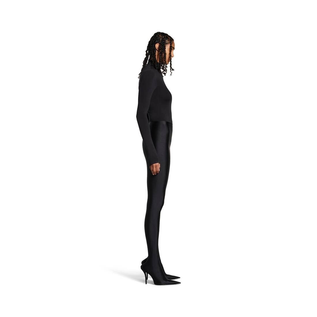 Balenciaga o1bcso1str0525 Curve Pantaleggings in Black Size 28" / US 6 / IT 42 - 3 Thumbnail