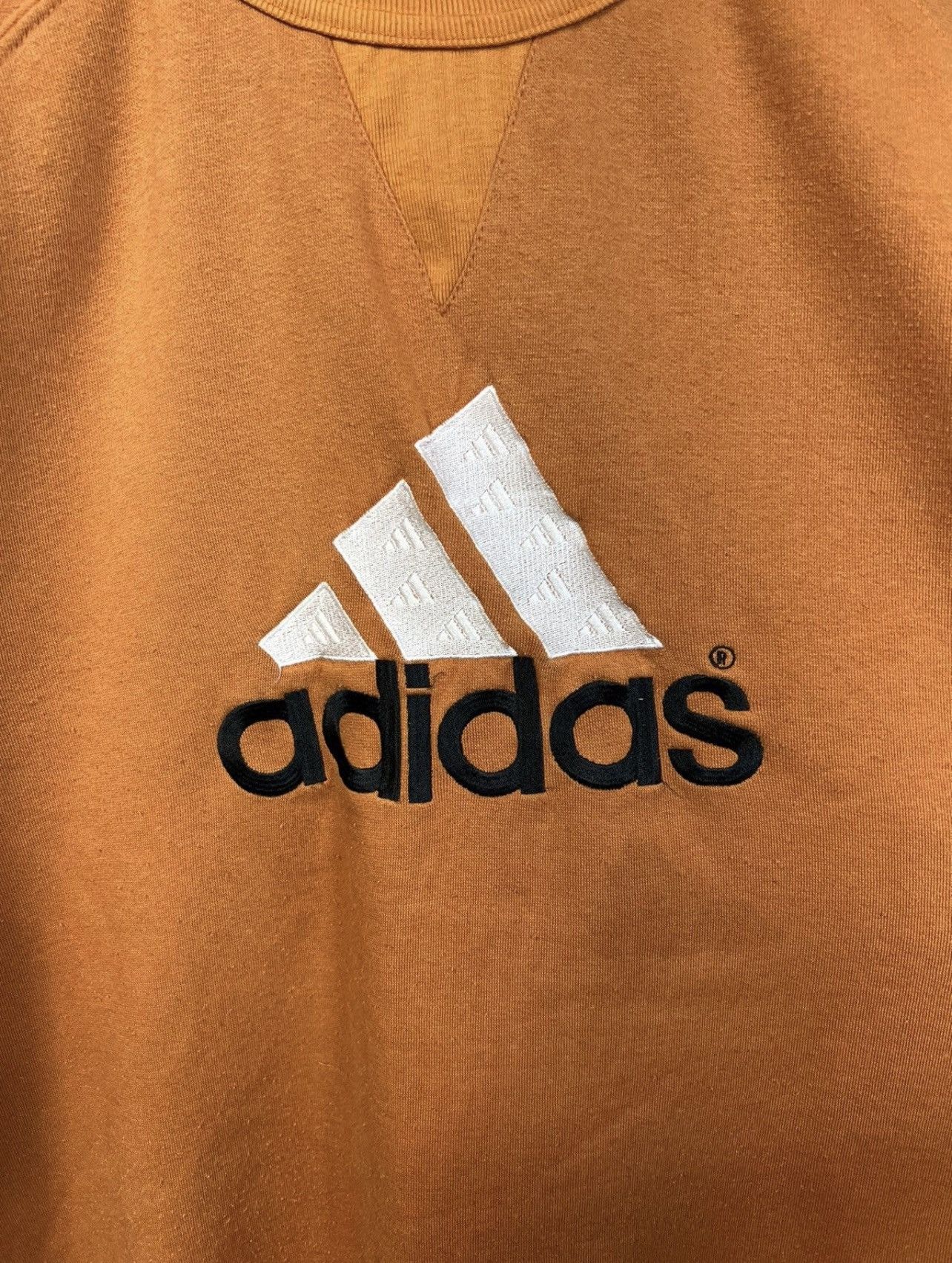 Adidas × Vintage Vintage 90s Adidas Y2k Baggy Sweatshirt Size US M / EU 48-50 / 2 - 4 Thumbnail