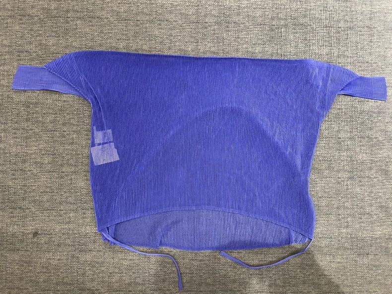 Issey Miyake Issey Miyake size:one size Purple knitted sweater Size XS / US 0-2 / IT 36-38 - 1 Thumbnail