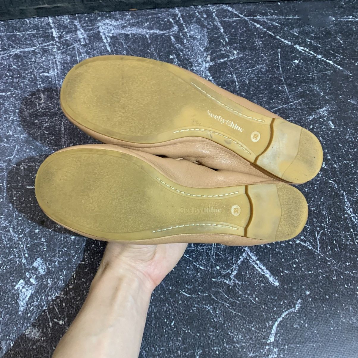 See by Chloe See by Chloé Women’s Leather Ballet Flats Size 38 Size US 8 / IT 38 - 8 Thumbnail
