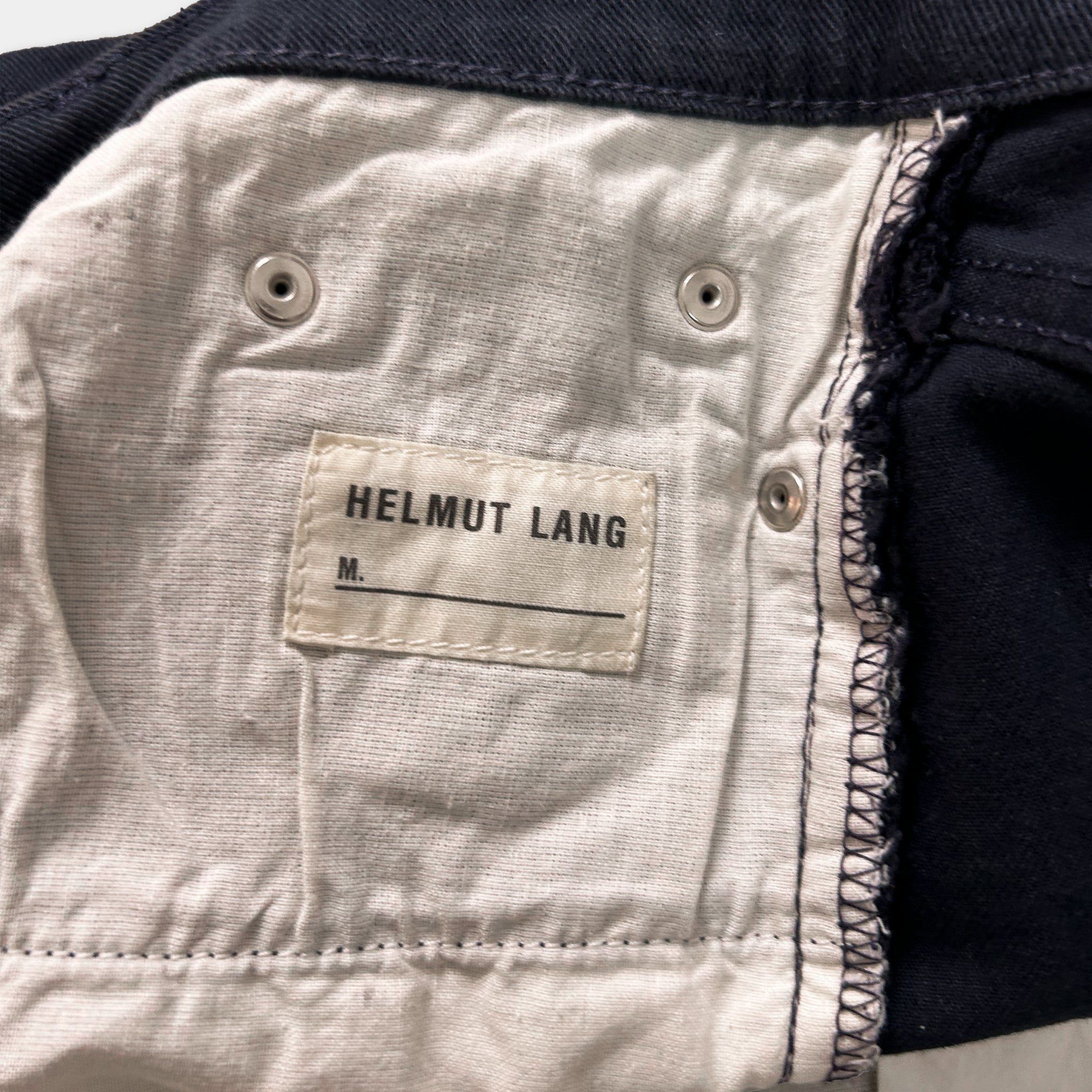 Helmut Lang Helmut Lang Navy Double Waist Denim Skirt Size 28" / US 6 / IT 42 - 4 Thumbnail