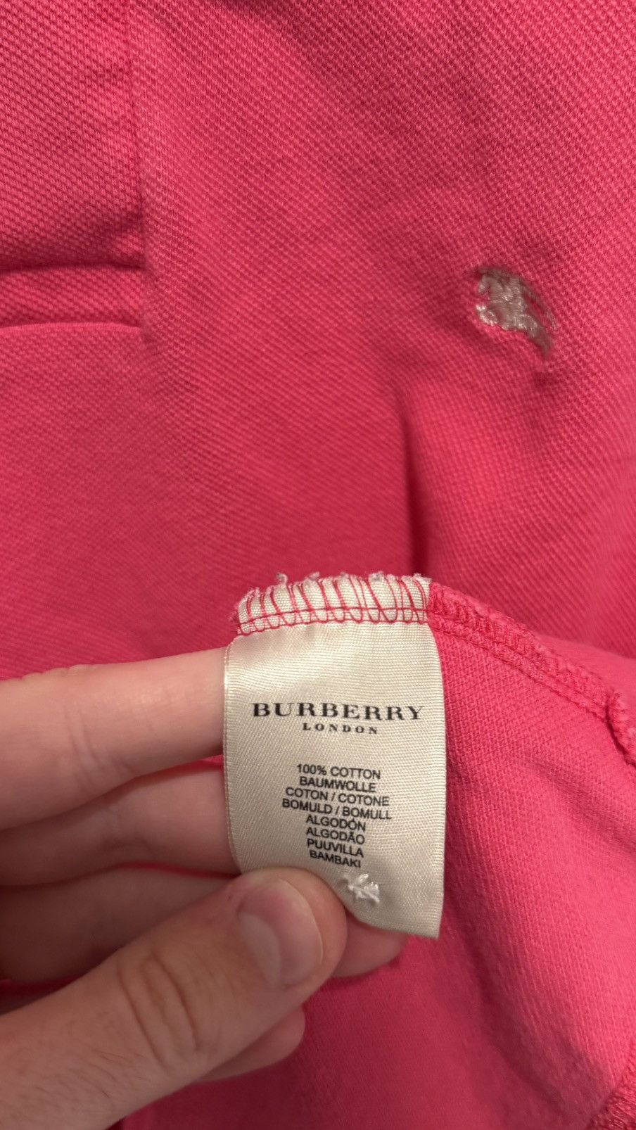 Burberry Vintage Burberry Nova Check Polo Shirt Size US L / EU 52-54 / 3 - 5 Thumbnail