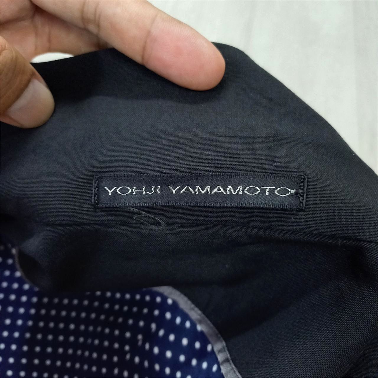 Yohji Yamamoto Vtg YOHJI YAMAMOTO Single Breasted 3 Buttons Blazer Jacket Size 42R - 15 Thumbnail