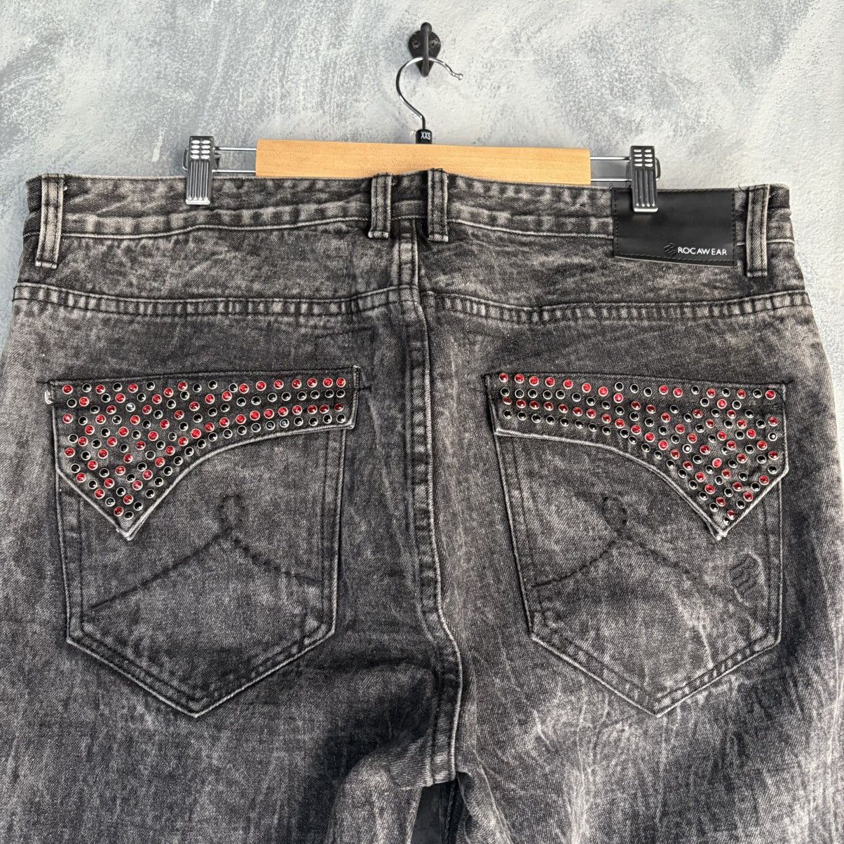 Rocawear Rocawear Jenas Men Size 40x30 Washed Black Straight Fit NEW Size US 40 / EU 56 - 2 Thumbnail