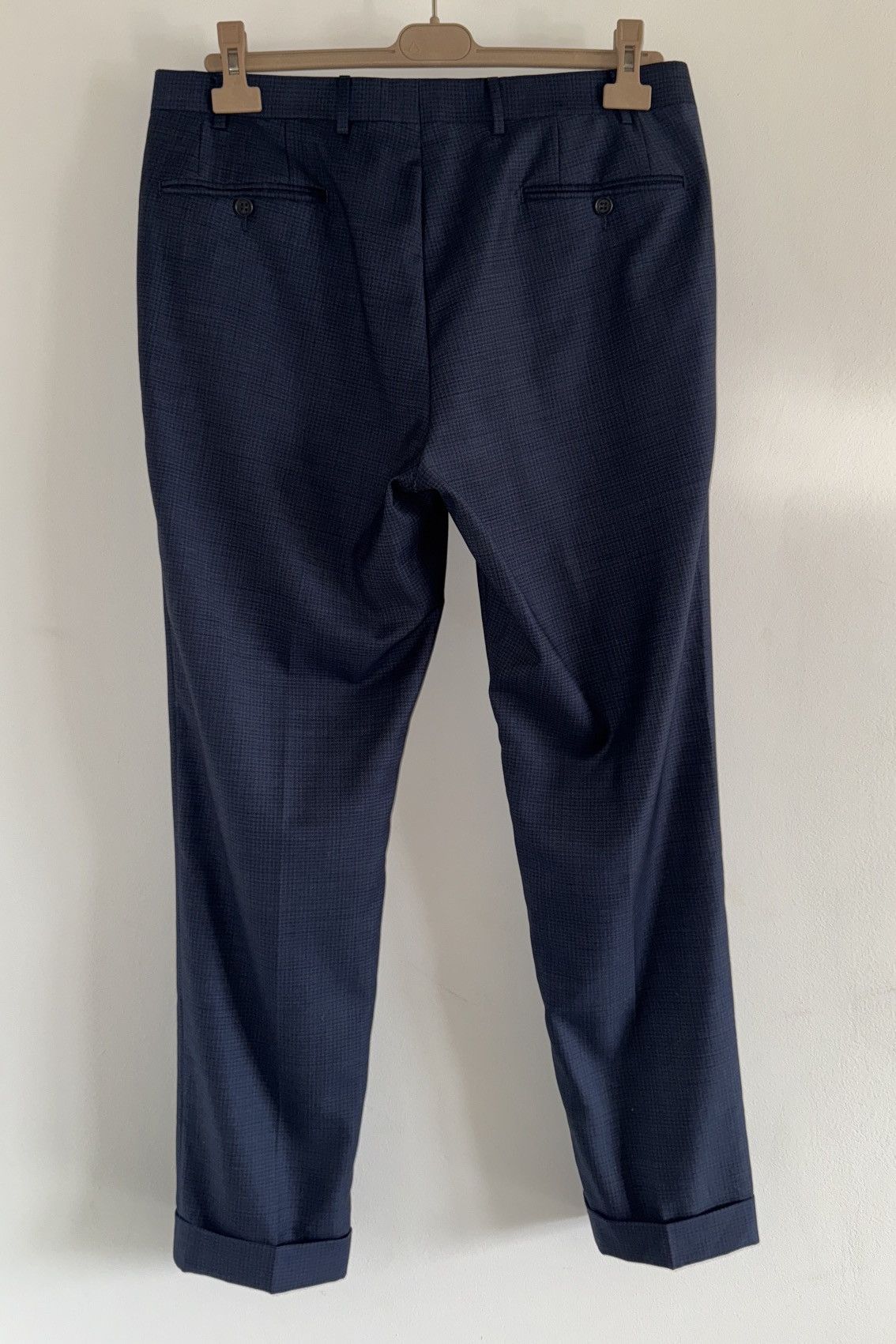 Canali Canali Wool Trousers Size US 34 / EU 50 - 2 Thumbnail