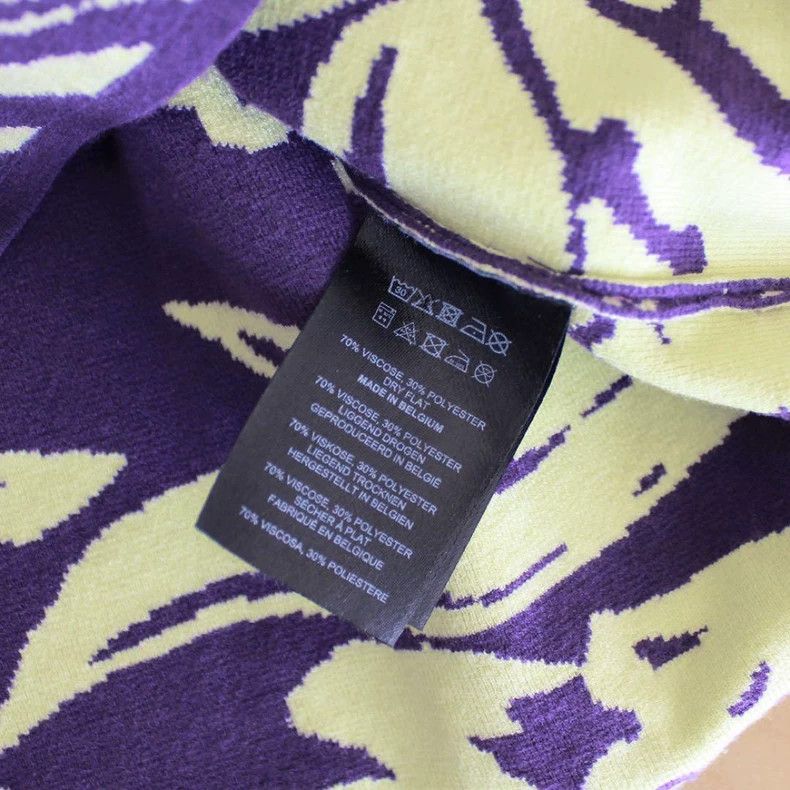 Issey Miyake Issey Miyake Floral knitted top Size XS / US 0-2 / IT 36-38 - 6 Thumbnail