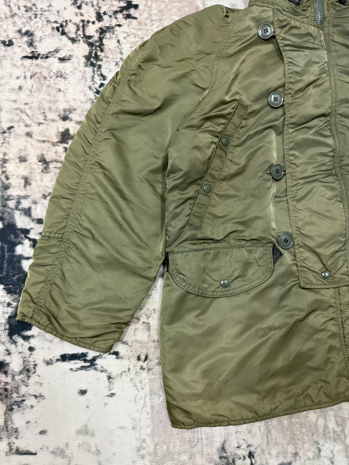 Alpha Industries × Vintage ALPHA INDUSTRIES N-3B EXTEME COLD WEATHER PARKA JACKET Size US L / EU 52-54 / 3 - 6 Thumbnail