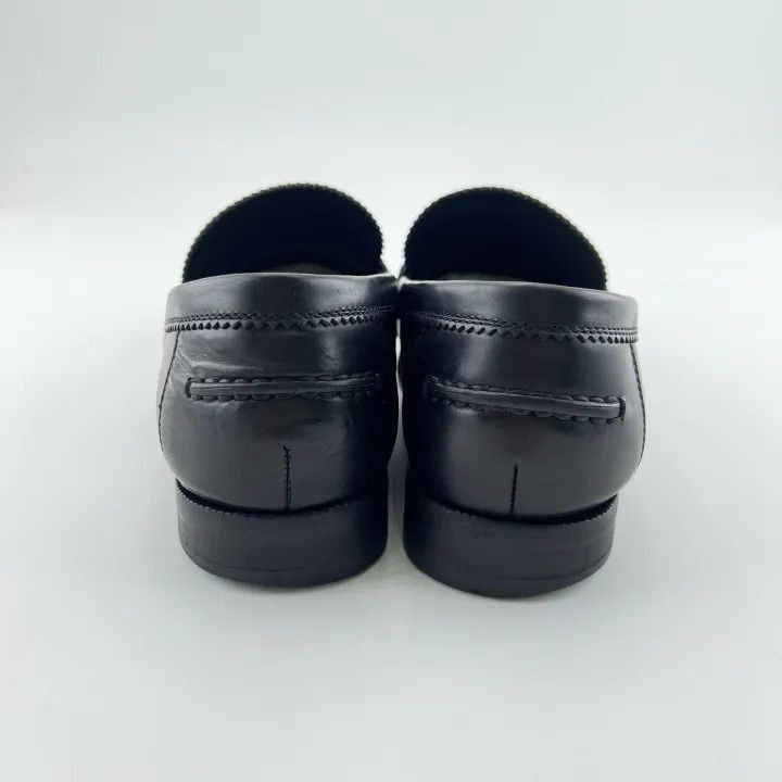 Louis Vuitton Louis Vuitton Black Leather Slip-On Loafers -2508 Size US 7.5 / EU 40-41 - 3 Thumbnail