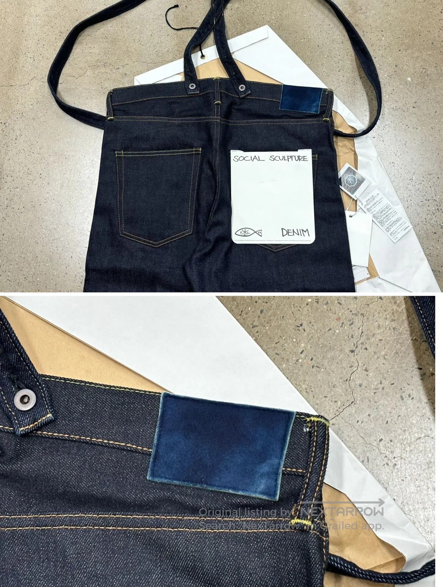 Visvim Visvim 19AW Travailler Braces Pants Unwashed. Size US 26 / EU 42 - 8 Thumbnail
