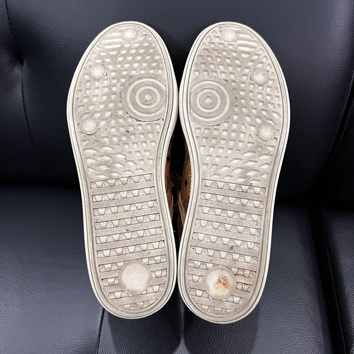 MCM MCM Monogram High-Top Sneakers Size US 8.5 / EU 41-42 - 20 Thumbnail