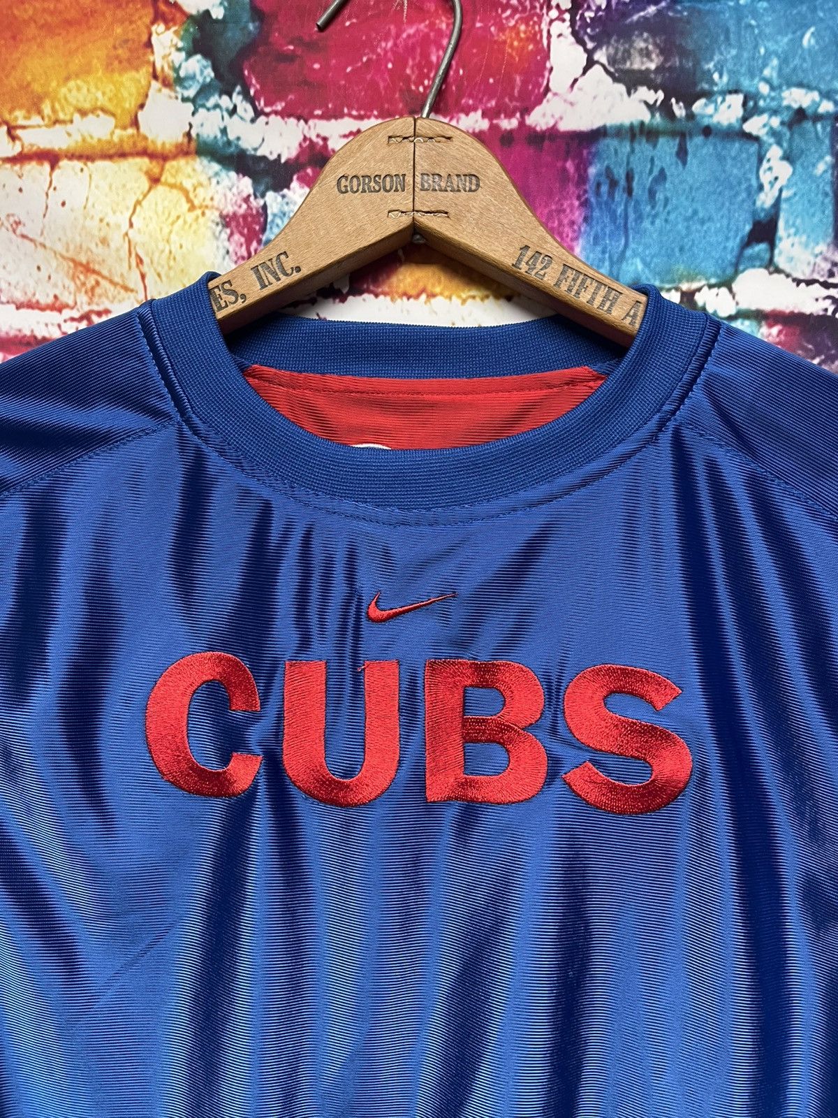 Nike Nike Center Swoosh Cubs Jersey Reversible L Size US L / EU 52-54 / 3 - 6 Thumbnail