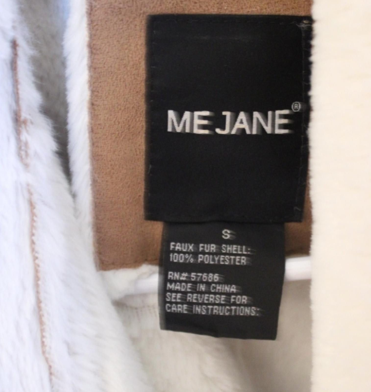 Other Me Jane Brown Faux Shearling Vest with Cream Lining Small Size S / US 4 / IT 40 - 4 Thumbnail