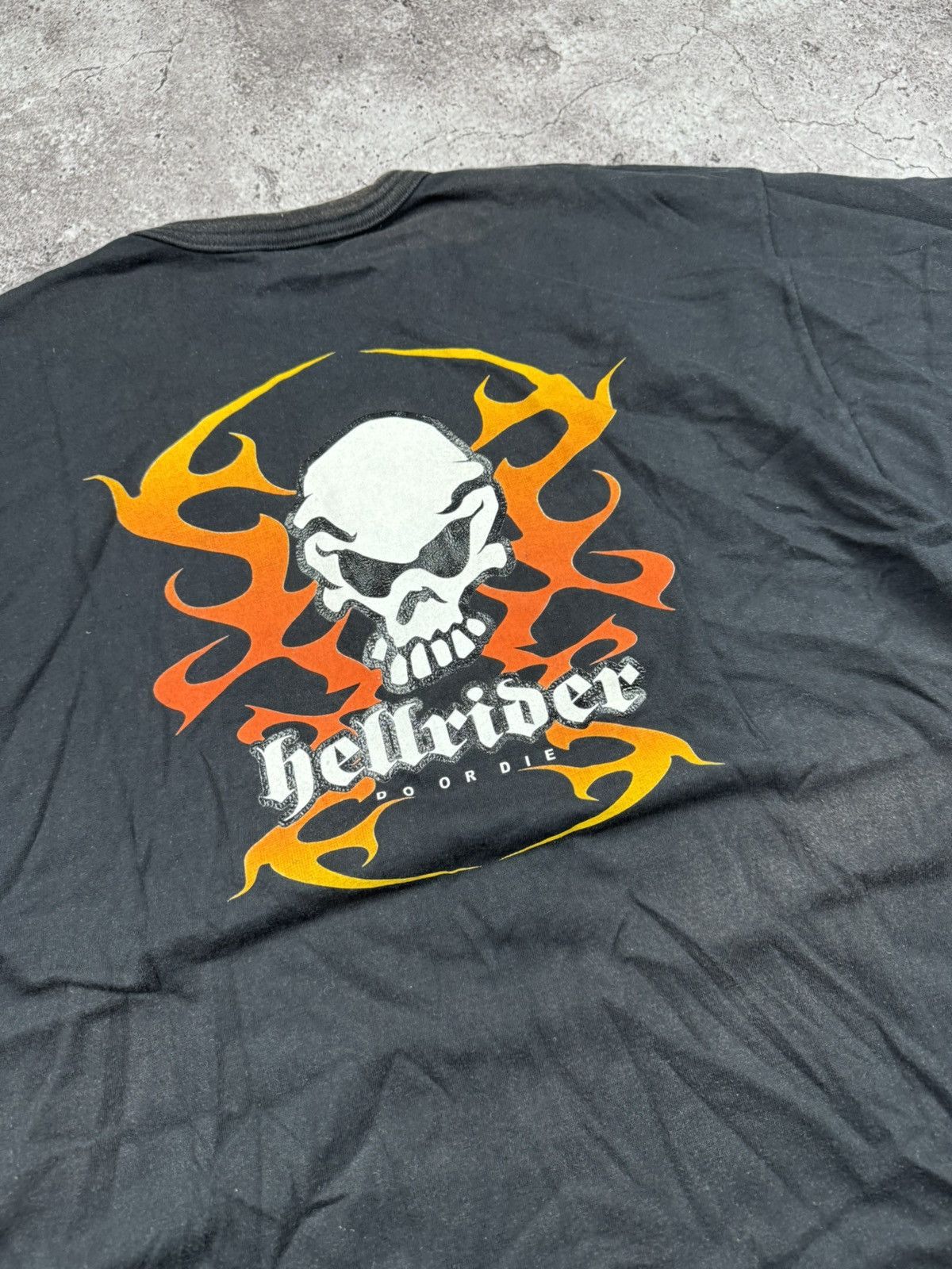 JNCO × Vintage Vintage Hellroder skate faded Skateboards baggy Tshirt Size US XL / EU 56 / 4 - 6 Thumbnail
