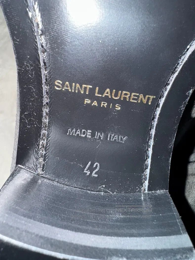 Saint Laurent Paris Saint Laurent Paris Suede Men's Boots Size US 9 / EU 42 - 6 Thumbnail