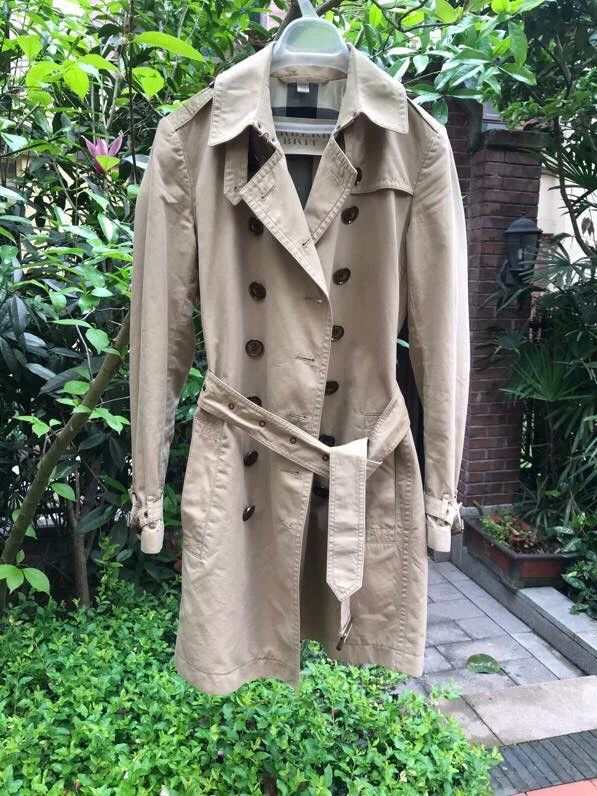 Burberry Burberry Classic Mid-Length Trench Coat Size US S / EU 44-46 / 1 - 1 Thumbnail