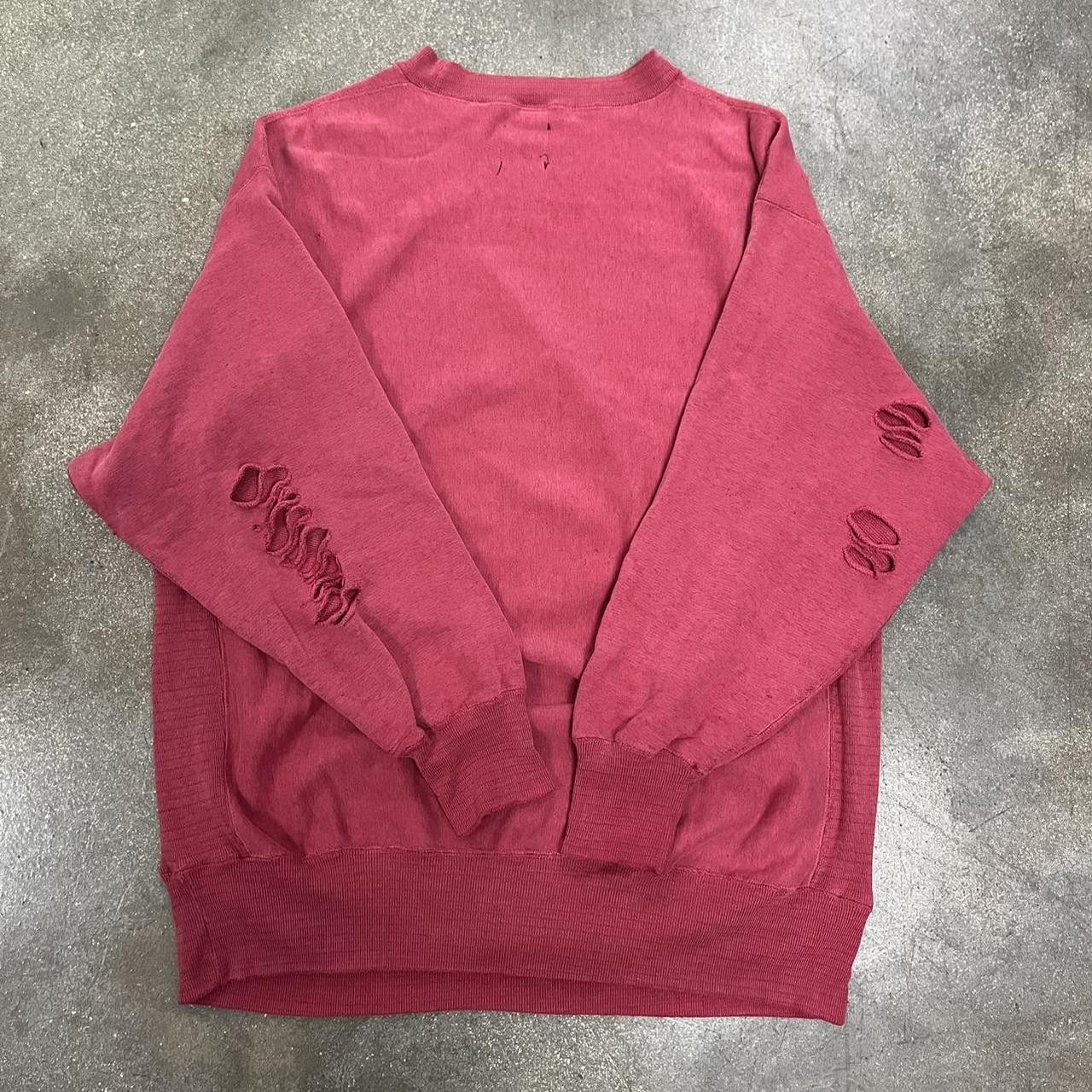 Vintage VTG 90s Harvard University Distressed Collegiate Sweatshirt Size US XL / EU 56 / 4 - 2 Thumbnail
