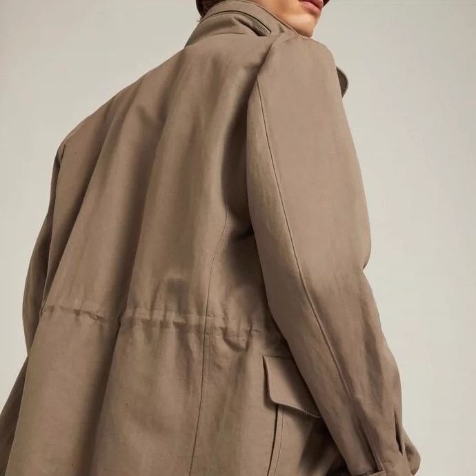 Loro Piana LORO PIANA Classic Traveller jacket in brown and grey cott Size US L / EU 52-54 / 3 - 6 Thumbnail