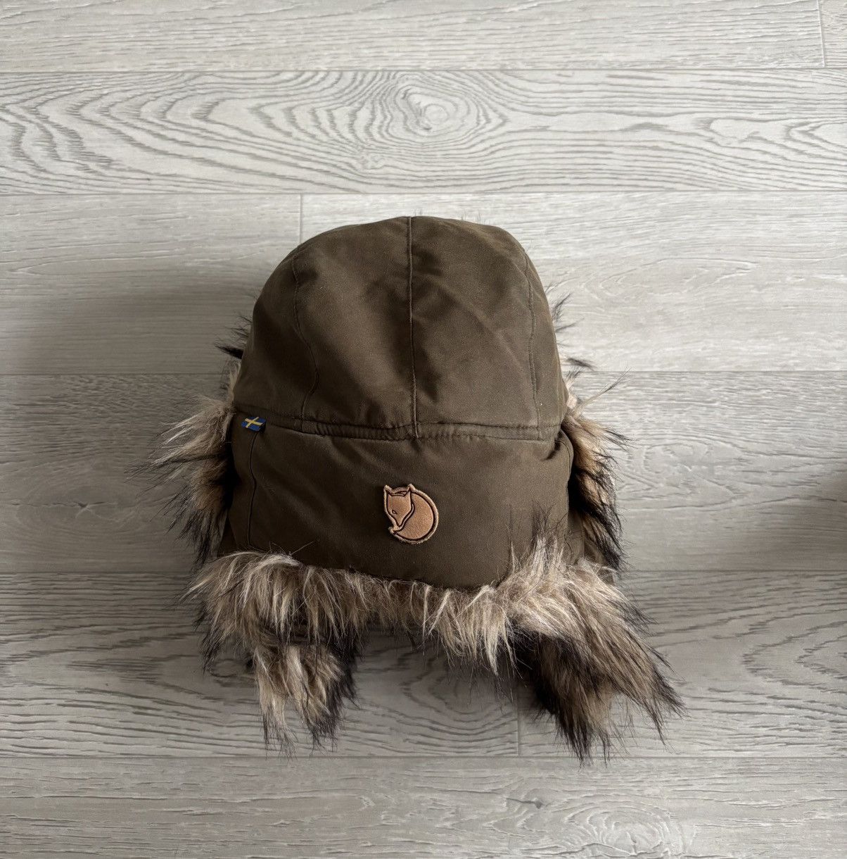Fjallraven × Vintage Fjallraven Nordic Heater Trapper Fur Hat Outdoor Size ONE SIZE - 2 Thumbnail