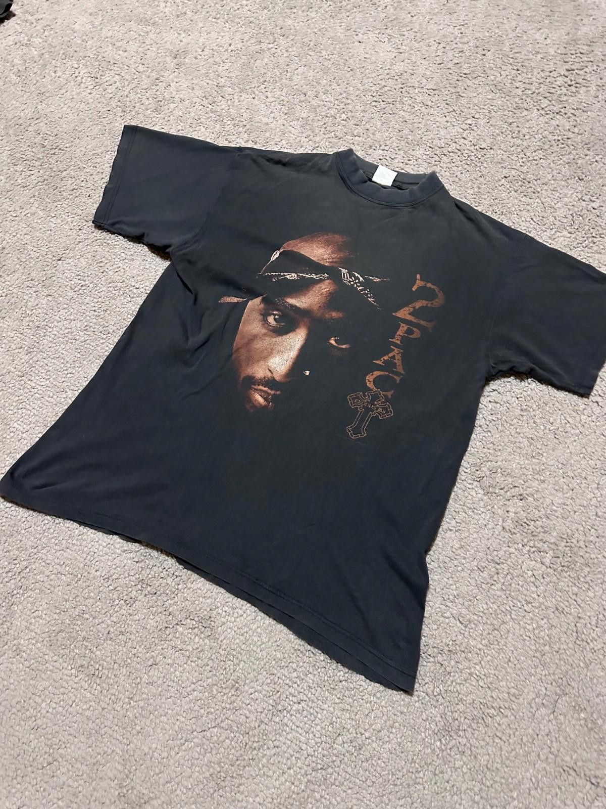 Band Tees RARE VINTAGE 1998 2Pac BG T-Shirt L Exodus Tupac Shakur Size US L / EU 52-54 / 3 - 2 Thumbnail