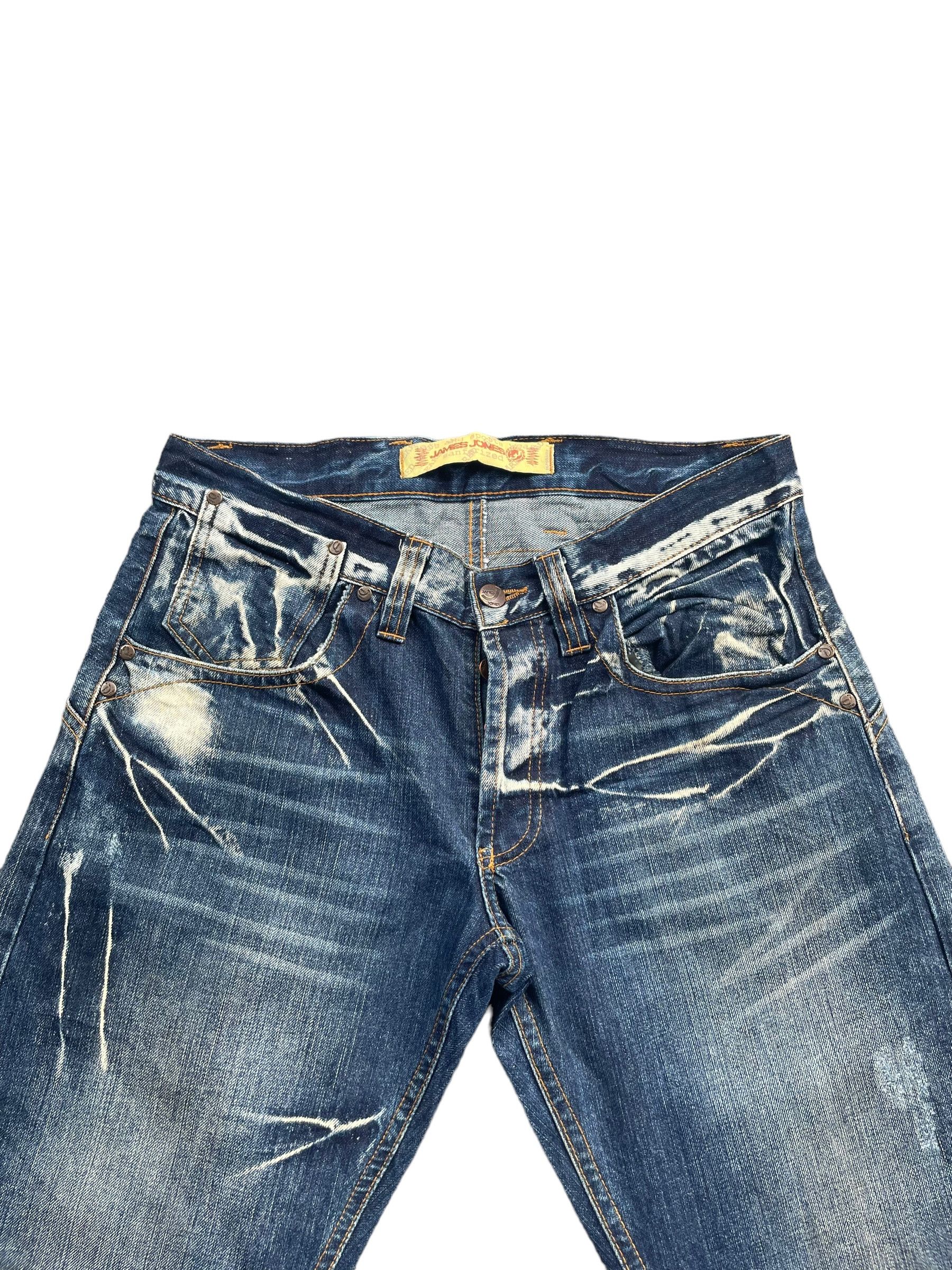 Japanese Brand James Jones Euro Denim Size US 33 - 3 Thumbnail