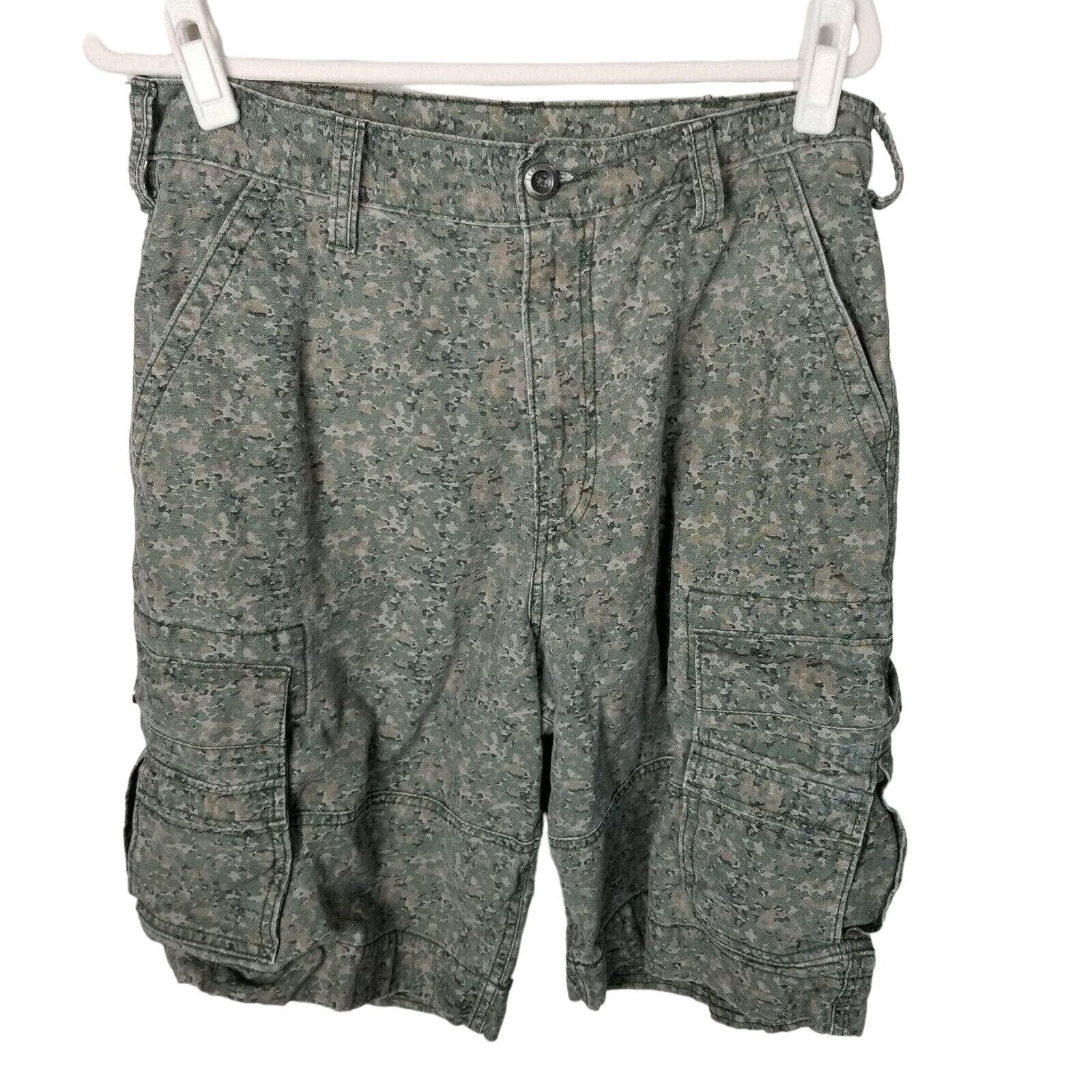 Levi's Levis Mens Camo Print Cargo Shorts Size 32 Green Camouflage Size US 32 / EU 48 - 1 Thumbnail