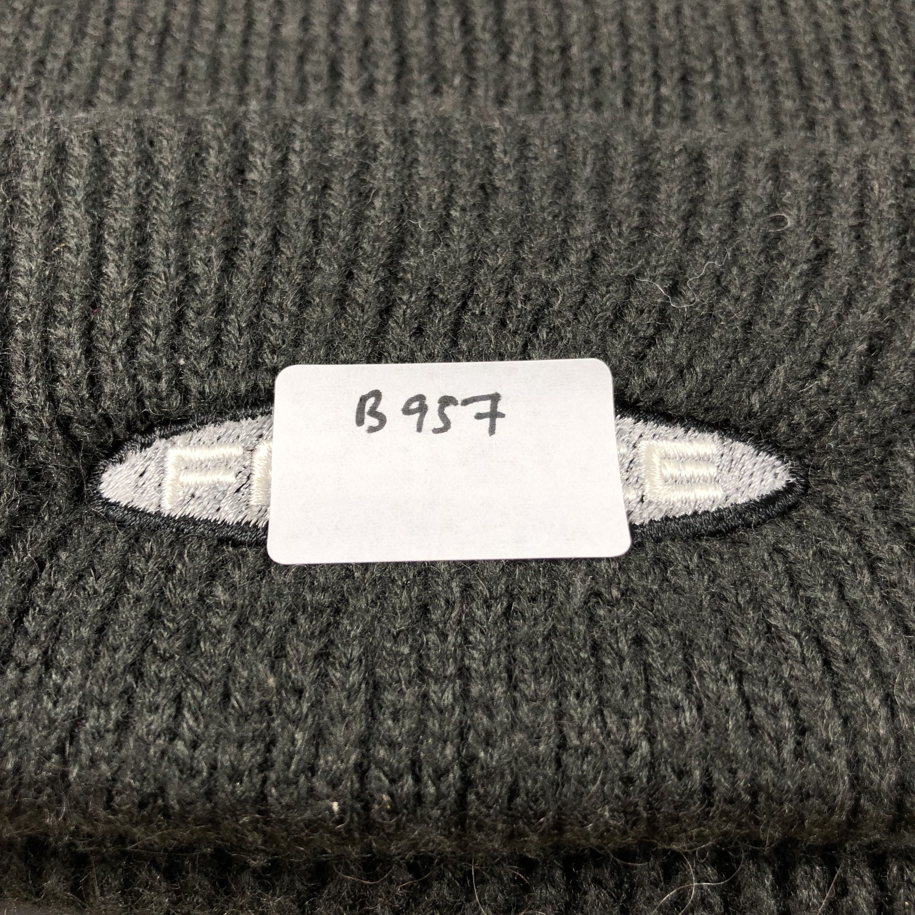 Vintage Fablice Japan Vintage Junior Wool Blend Beanie Black B957 Size ONE SIZE - 7 Thumbnail