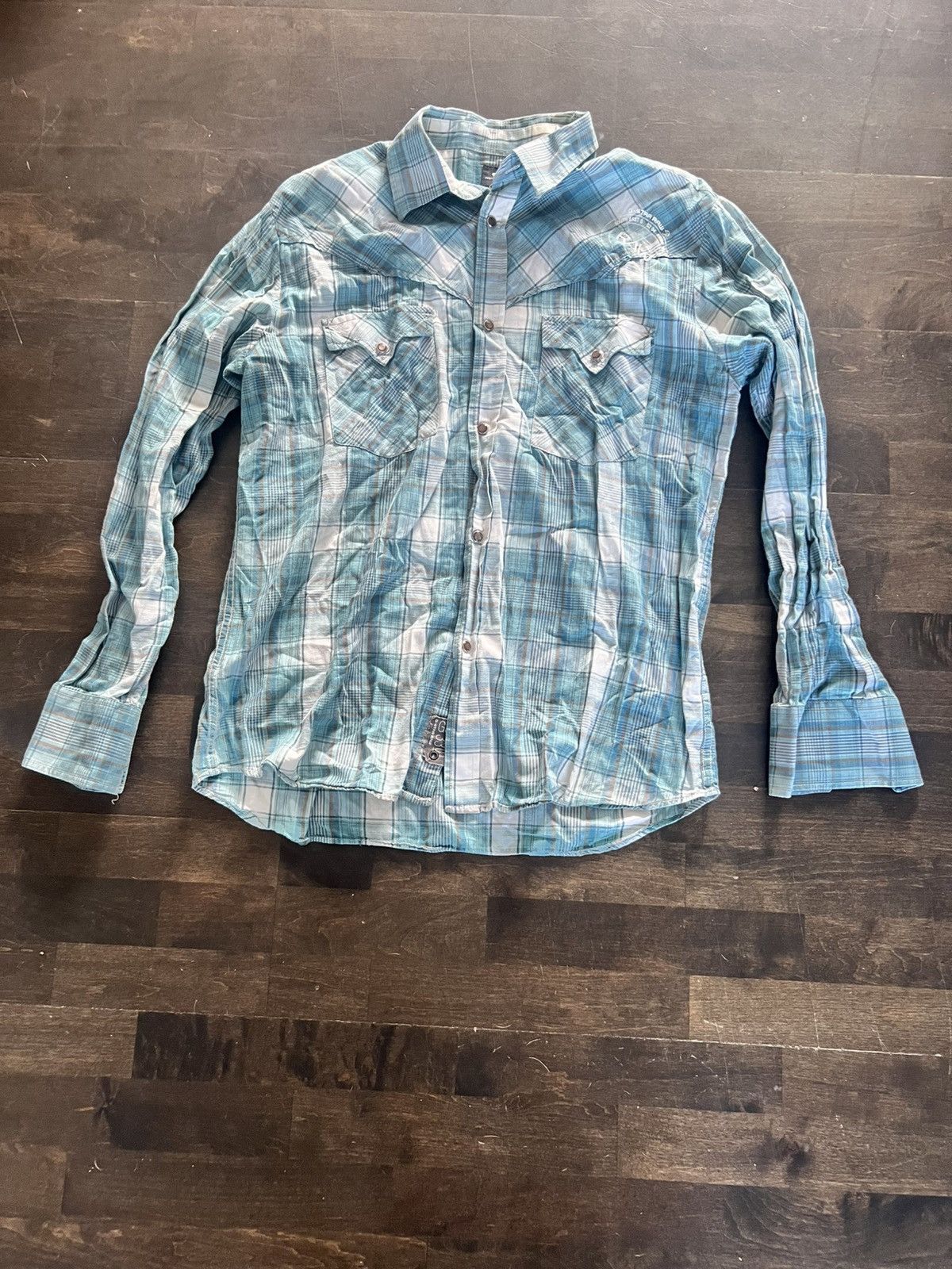 G-Star G-Star Flannel Shirt – Rare Find Size US XL / EU 56 / 4 - 1 Thumbnail