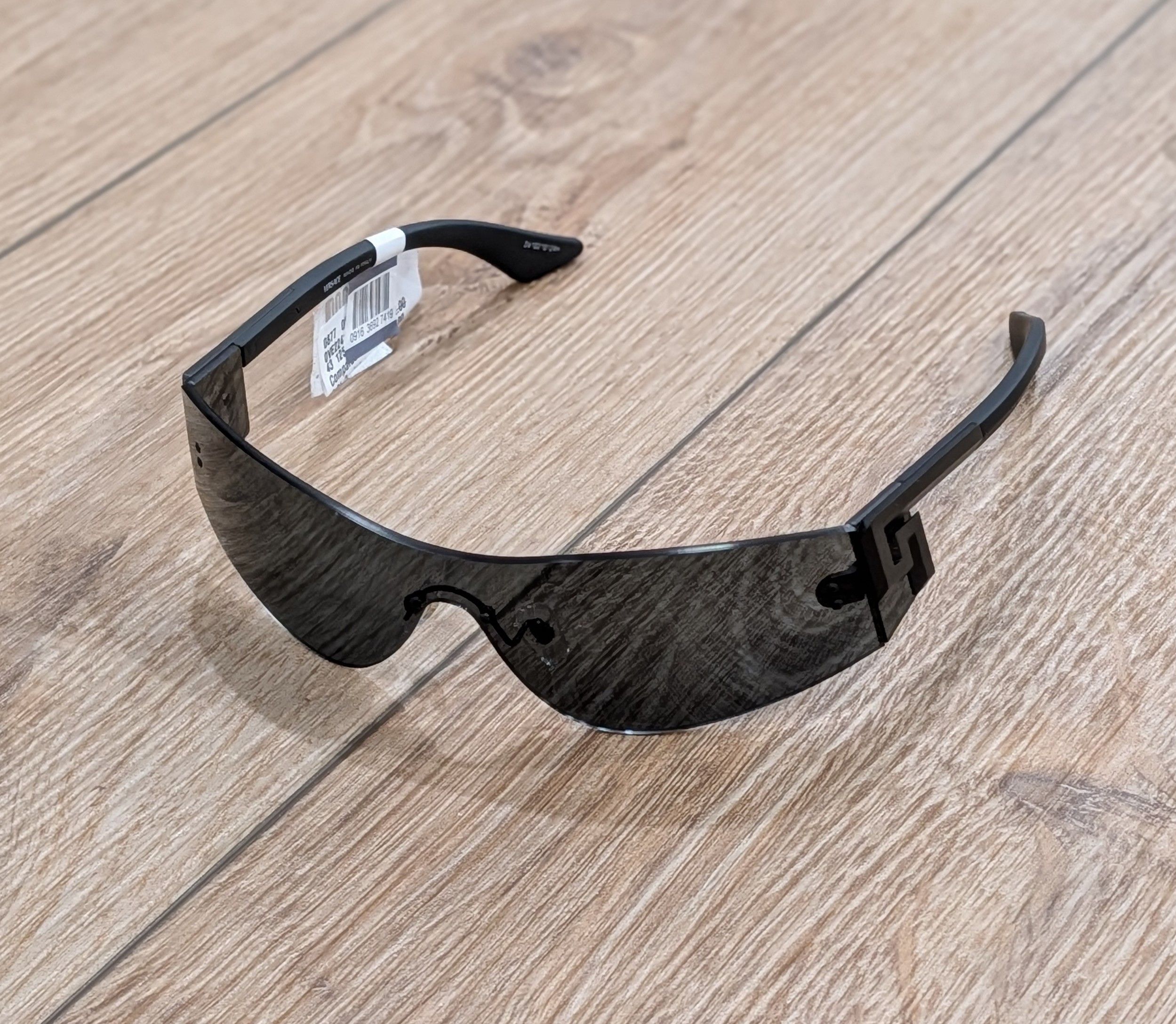 Versace Mens Authentic VERSACE 43MM Rimless Sunglasses Gray 