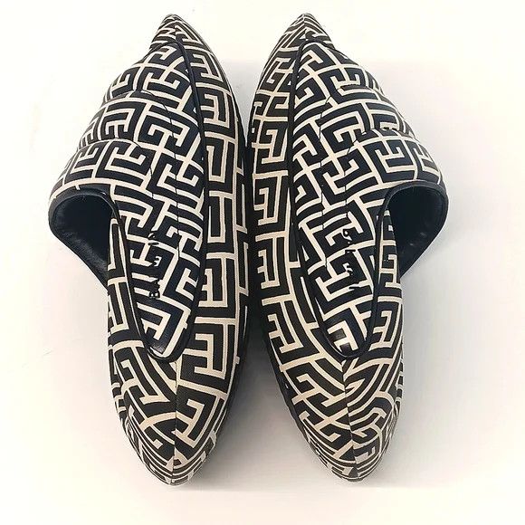 Balmain Balmain Mens Quilted Leather B-IT Monogram Sandals - EU42/9 Size US 9 / EU 42 - 6 Thumbnail