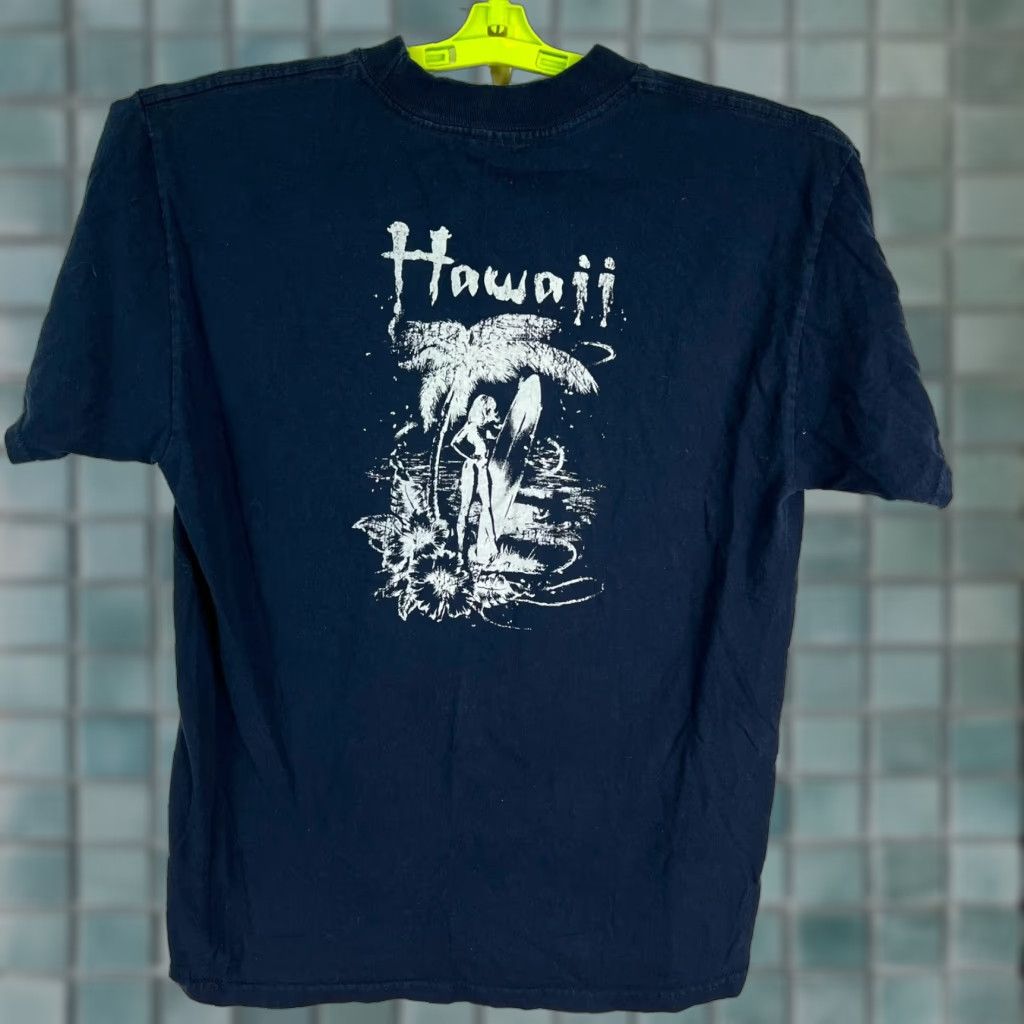 Vintage VINTAGE Hawaii Surf T Shirt Mens Size M Blue A Style Logo 90s Hawaiian Cars Rainbow Graphic Print Crew Neck Short Sleeve Shirt Mens Size US M / EU 48-50 / 2 - 1 Thumbnail