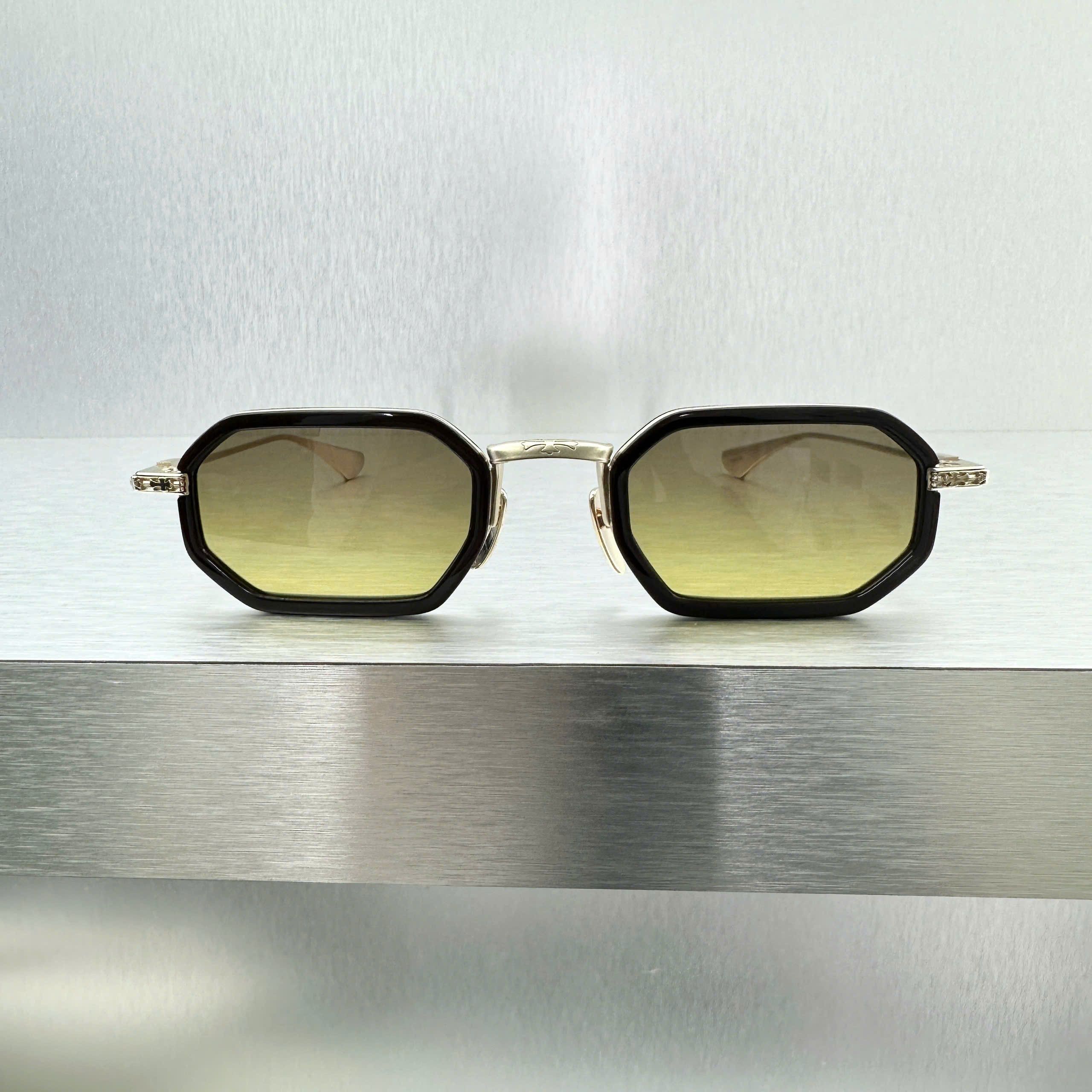 Chrome Hearts CHROME HEARTS STYLIDA CLASSIC BROWN/MATTE GOLD PLATED SUN Size ONE SIZE - 2 Thumbnail