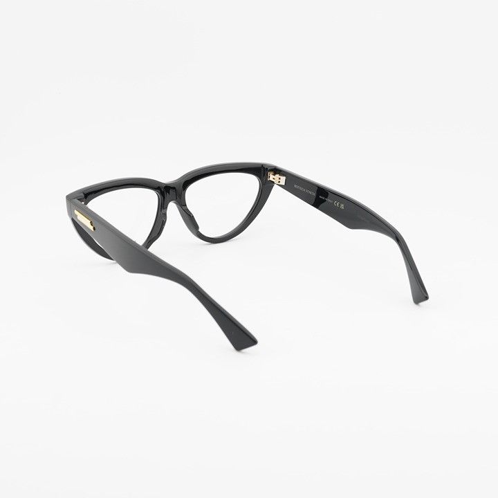 Bottega Veneta Bottega Veneta BV1193O 001 Eyeglasses Black 54mm Cat Eye Fra Size ONE SIZE - 9 Thumbnail
