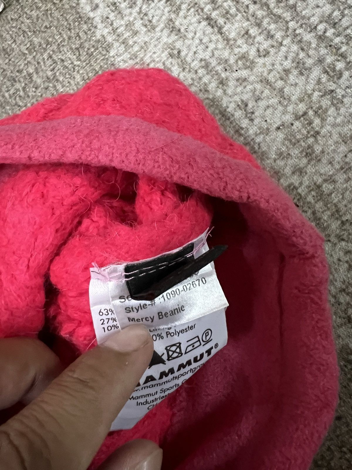 Mammut Mammut Outdoor Beanie Hats Size ONE SIZE - 7 Thumbnail