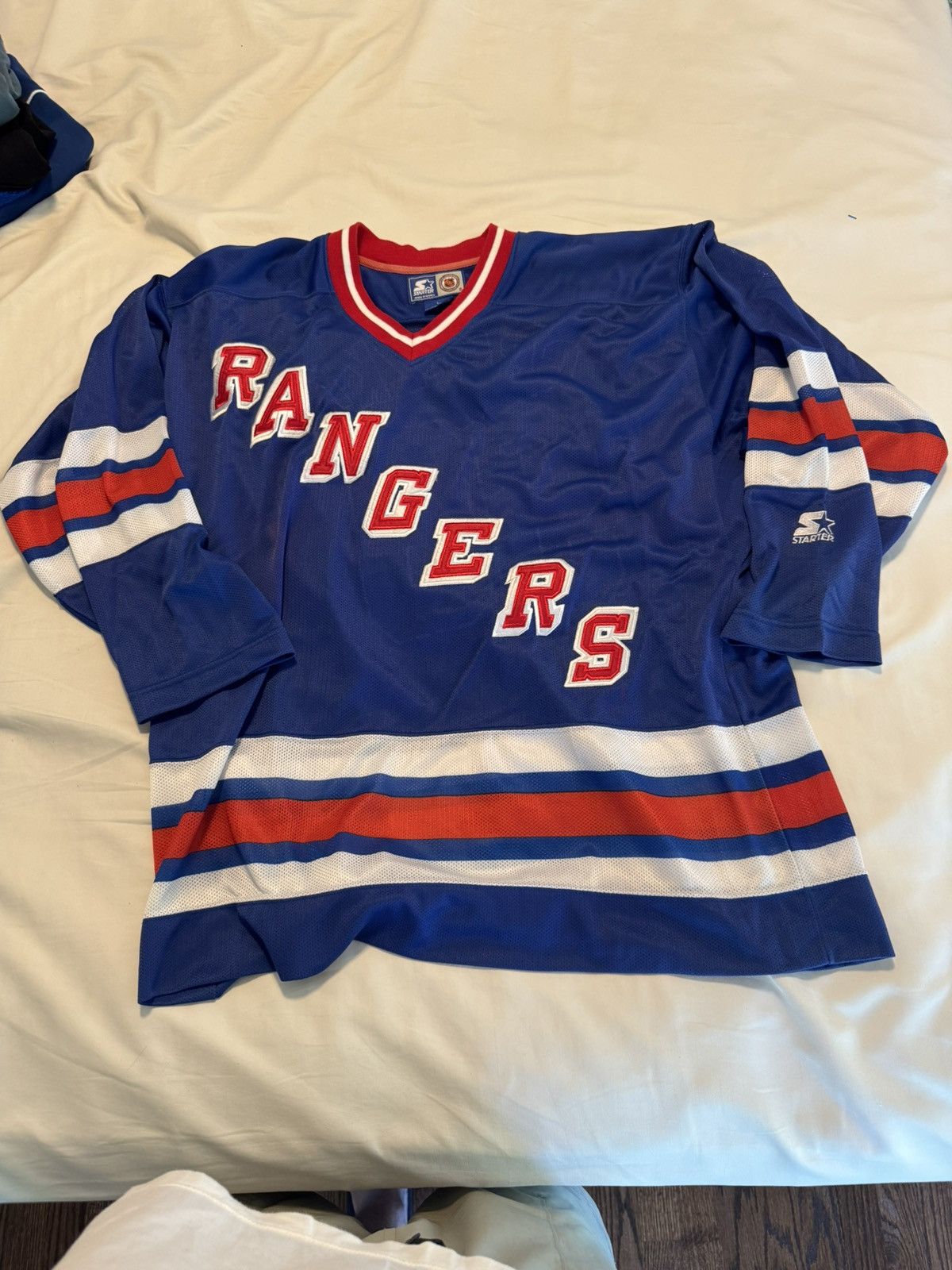 Starter Gretzky Rangers Jersey Size US L / EU 52-54 / 3 - 1 Thumbnail