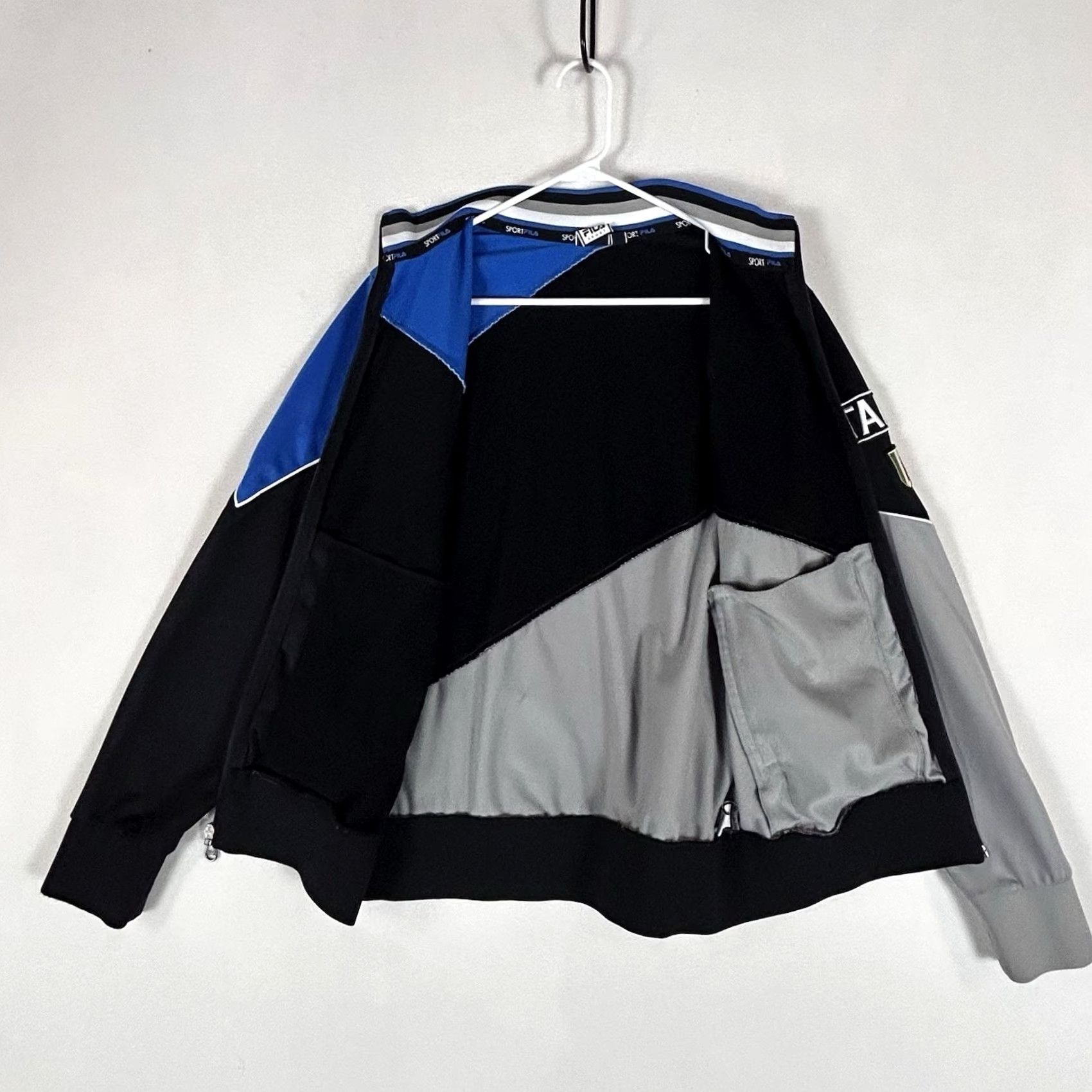 Fila Fila Sport Italia Full Zip Jacket Mens Small Long Sleeve Colorblock Soccer L/S Size US S / EU 44-46 / 1 - 3 Thumbnail