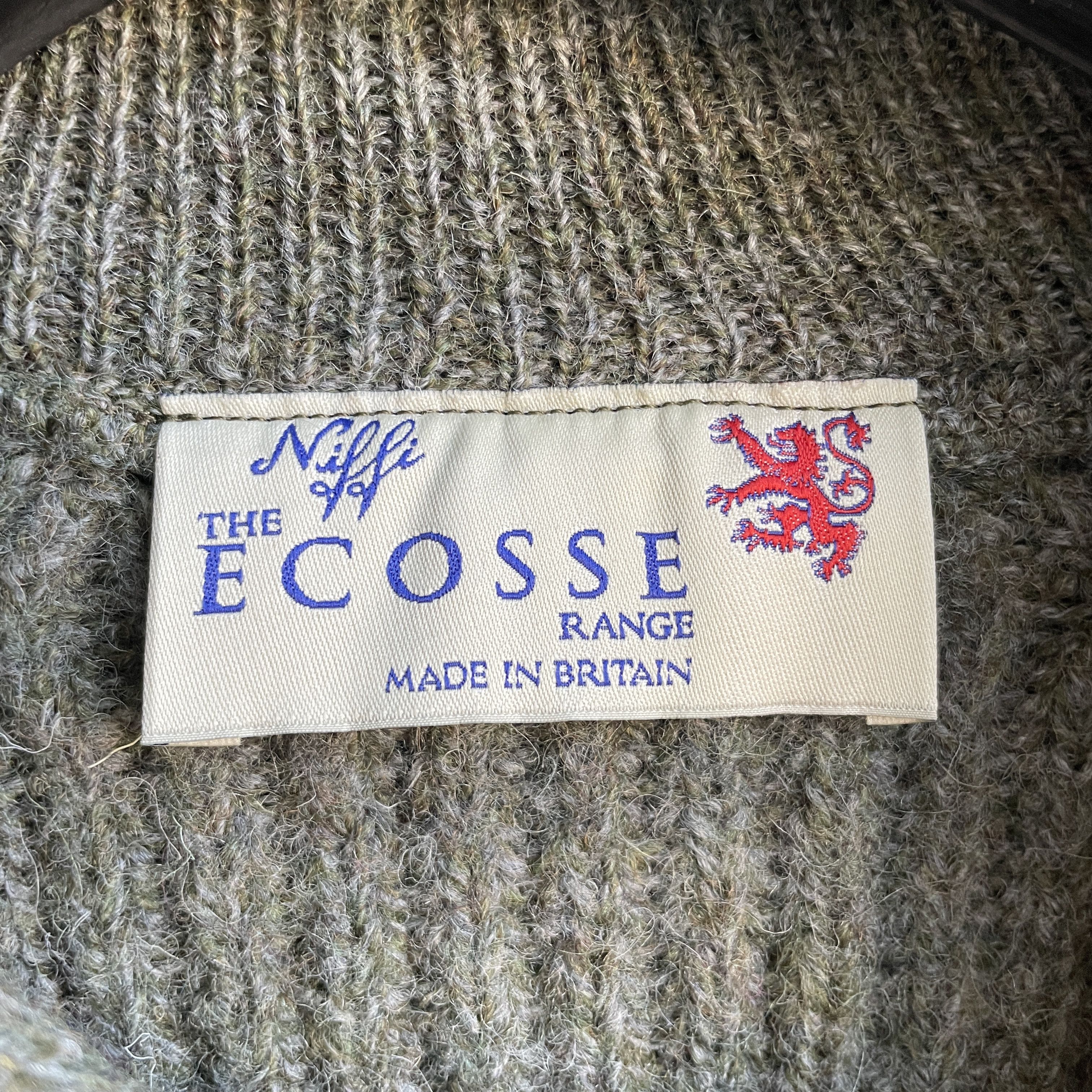 Other Niffi The Ecosse Crofter 1/4 Zip Chunky Knit Sweater Size US S / EU 44-46 / 1 - 6 Thumbnail
