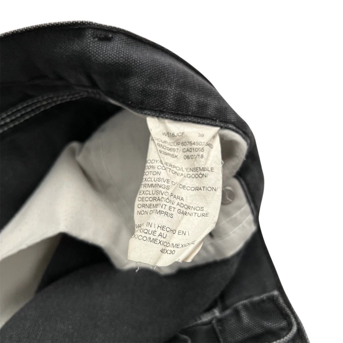 Dickies Vintage Faded Black Baggy Thrashed Dickies Pants Size US 40 / EU 56 - 4 Thumbnail