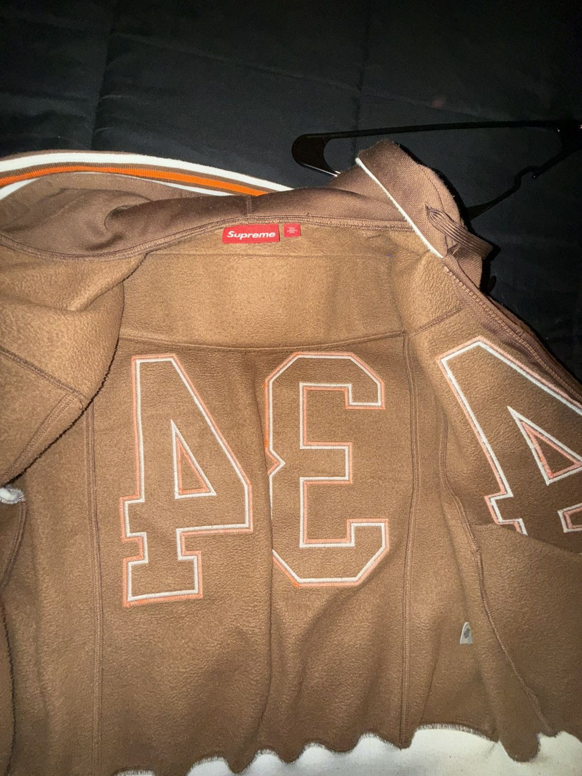 Supreme supreme football zip up hooded sweatshirt Size US M / EU 48-50 / 2 - 2 Thumbnail