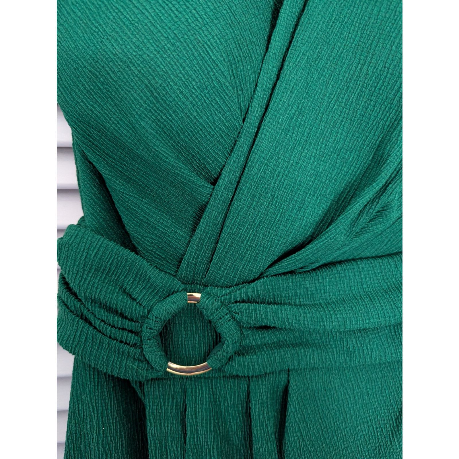 Sierra Siena Emerald Green Halter Dress NWT- Sz 0 Size XS / US 0-2 / IT 36-38 - 4 Thumbnail