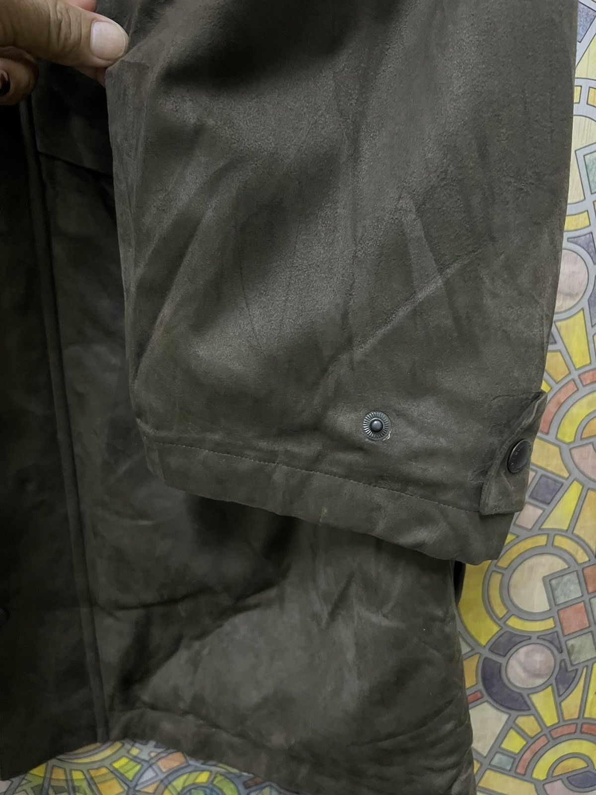 Burberry × Leather JACKET BURBERRY x ICONIC JACKET LEATHER. (GJ7) Size US XL / EU 56 / 4 - 15 Thumbnail