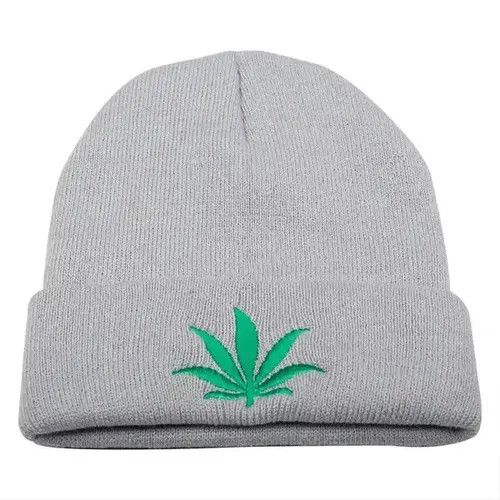 Other Weed Leaf Beanie Hat Size ONE SIZE - 1 Thumbnail