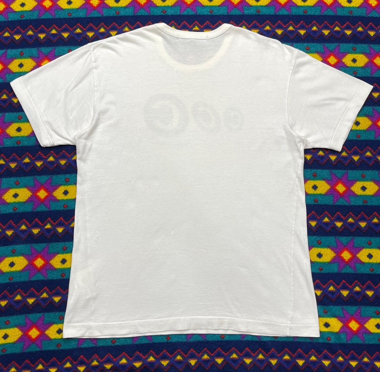 Comme des Garcons × Designer × Japanese Brand AD2012 Comme Des Garcons Logo Short Sleeve Tee Size US L / EU 52-54 / 3 - 8 Thumbnail